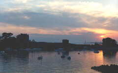 Coucher de Soleil &agrave; Saint-Briac