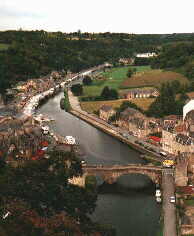 Dinan : vue des remparts