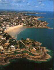 Dinard : vue aérienne
