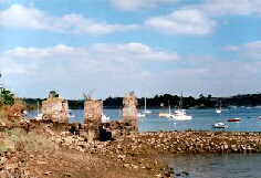 Les ruines du moulin de Pleurtuit