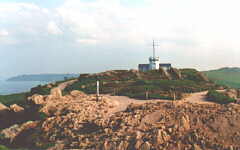 Le s&eacute;maphore sur la Pointe du Grouin