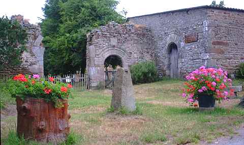 ruines de la chapelle