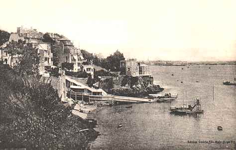 port de Dinard en 1930