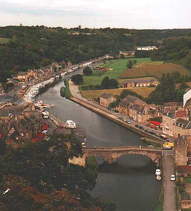 la Rance vue des remparts