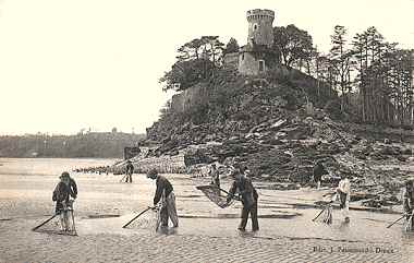 pêcheurs de crevettes vers 1900