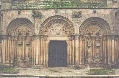 fronton de la basilique